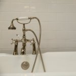 Old-style plumbing fixture